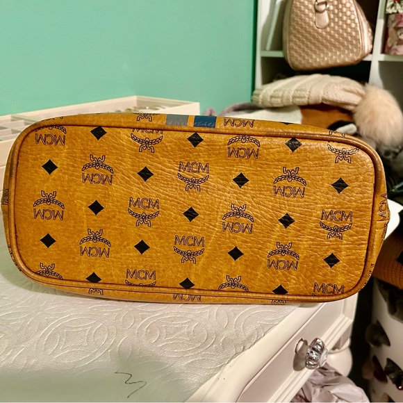 MCM striped tote bag - Picture 3 of 10